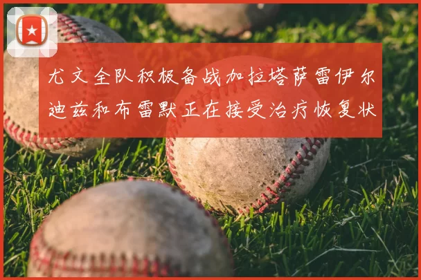 尤文全队积极备战加拉塔萨雷伊尔迪兹和布雷默正在接受治疗恢复状态