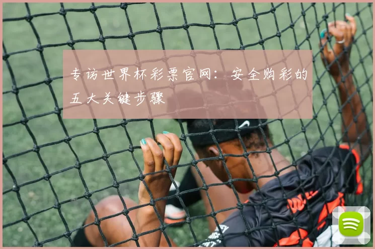 专访世界杯彩票官网：安全购彩的五大关键步骤