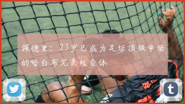 佩德里:23岁已成为足坛顶级中场的哈白布完美结合体