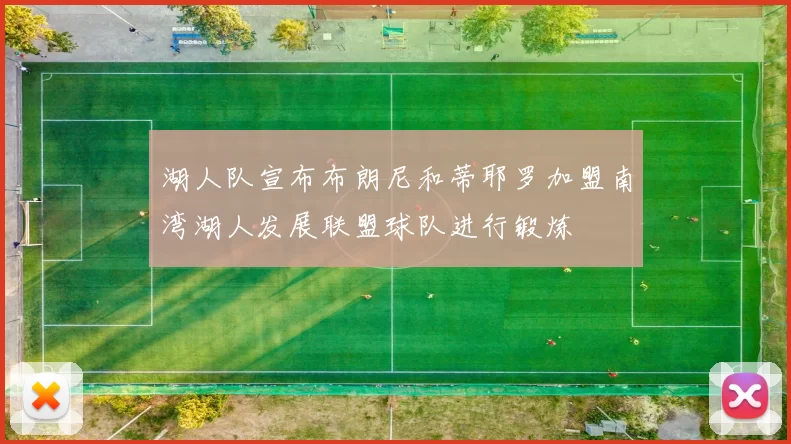 湖人队宣布布朗尼和蒂耶罗加盟南湾湖人发展联盟球队进行锻炼