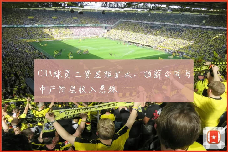 CBA球员工资差距扩大,顶薪合同与中产阶层收入悬殊